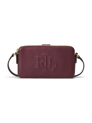 Lauren Ralph Lauren portfel damski kolor bordowy 432951475