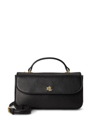 Lauren Ralph Lauren portfel damski skórzany czarny