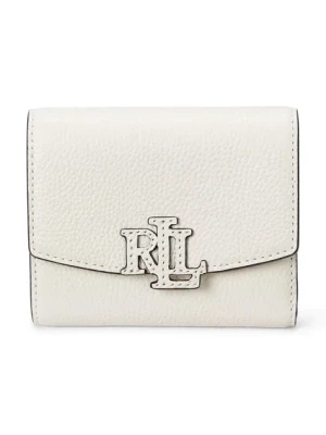 Lauren Ralph Lauren portfel skórzany damski kolor biały 432966782