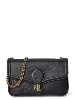 Lauren Ralph Lauren portfel skórzany damski kolor czarny 432977374