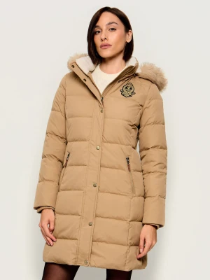 LAUREN RALPH LAUREN Puchowy płaszcz beżowy