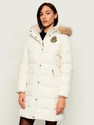 LAUREN RALPH LAUREN Puchowy płaszcz biały