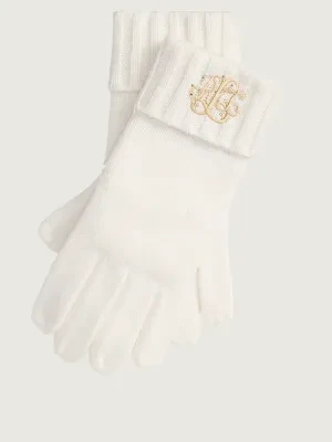 LAUREN RALPH LAUREN Rękawiczki | z dodatkiem wełny