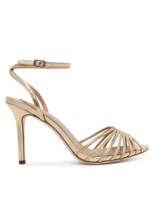 LAUREN RALPH LAUREN Sandały 802P15739001 Złoty