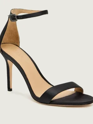 LAUREN RALPH LAUREN Sandały na szpilce ALLIE | z dodatkiem skóry