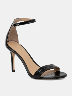 Lauren Ralph Lauren sandały skórzane Allie kolor czarny 802974367006