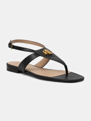 Lauren Ralph Lauren sandały skórzane Everley