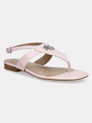 Lauren Ralph Lauren sandały skórzane Everley