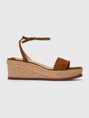 Lauren Ralph Lauren sandały zamszowe Leona