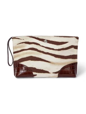 Lauren Ralph Lauren saszetka damskie kolor brązowy 432974536