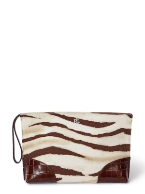 Lauren Ralph Lauren saszetka damskie kolor brązowy 432974536