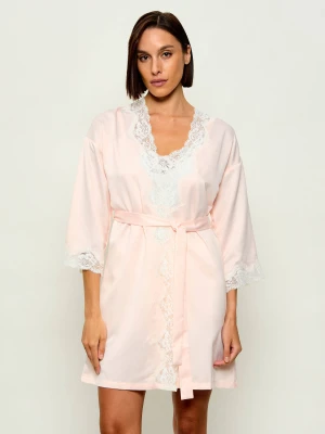 LAUREN RALPH LAUREN Satynowy Szlafrok | Regular Fit
