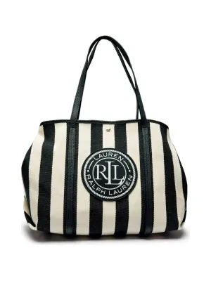 LAUREN RALPH LAUREN Shopperka EMERIE | z dodatkiem skóry
