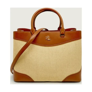 LAUREN RALPH LAUREN Shopperka MARCY | z dodatkiem skóry