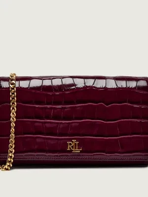 LAUREN RALPH LAUREN Skórzana kopertówka/portfel ADAIR II