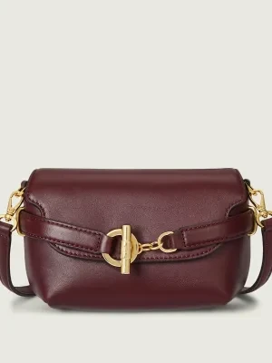 LAUREN RALPH LAUREN Skórzana listonoszka