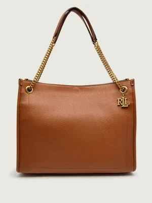 LAUREN RALPH LAUREN Skórzana shopperka BRADLEY