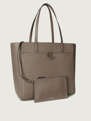 LAUREN RALPH LAUREN Skórzana shopperka + saszetka Cameryn