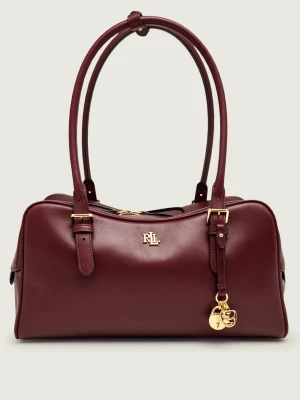 LAUREN RALPH LAUREN Skórzana torebka na ramię Marcy bordowy