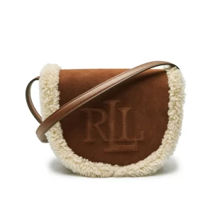 LAUREN RALPH LAUREN Skórzana torebka na ramię WITLEY Shearling