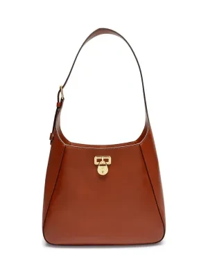 LAUREN RALPH LAUREN Skórzane hobo TANNER