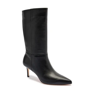 LAUREN RALPH LAUREN Skórzane kozaki na szpilce LEANNAH