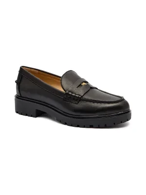 LAUREN RALPH LAUREN Skórzane loafersy