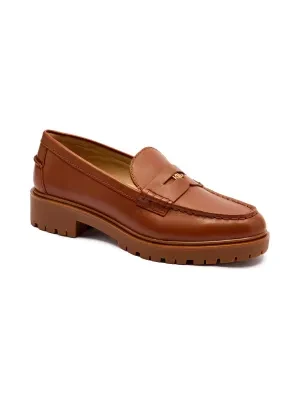 LAUREN RALPH LAUREN Skórzane loafersy