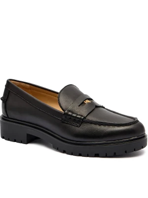 LAUREN RALPH LAUREN Skórzane loafersy