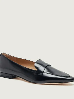 LAUREN RALPH LAUREN Skórzane loafersy Audri czarny