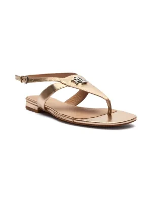 LAUREN RALPH LAUREN Skórzane sandały EVERLEY