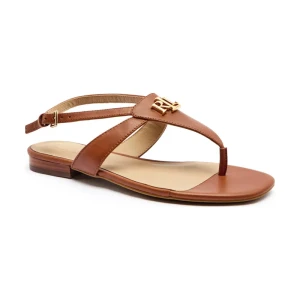 LAUREN RALPH LAUREN Skórzane sandały EVERLEY