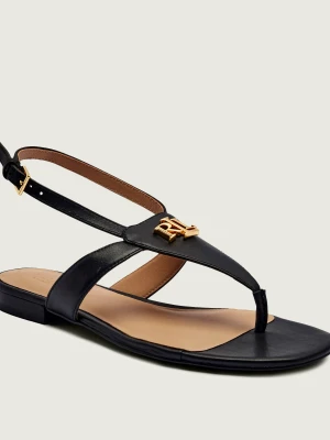 LAUREN RALPH LAUREN Skórzane sandały EVERLEY