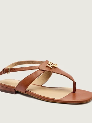 LAUREN RALPH LAUREN Skórzane sandały Everley