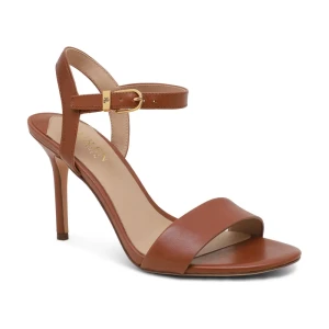 LAUREN RALPH LAUREN Skórzane sandały na szpilce Gwen