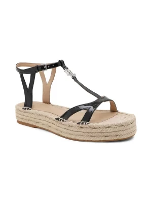 LAUREN RALPH LAUREN Skórzane sandały PAYTON-ESPADRILLES