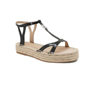 LAUREN RALPH LAUREN Skórzane sandały PAYTON-ESPADRILLES