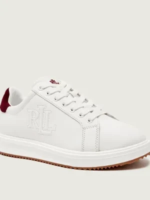 LAUREN RALPH LAUREN Skórzane sneakersy AINSLEY