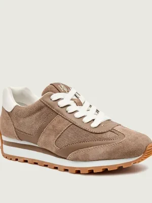 LAUREN RALPH LAUREN Skórzane sneakersy DANI