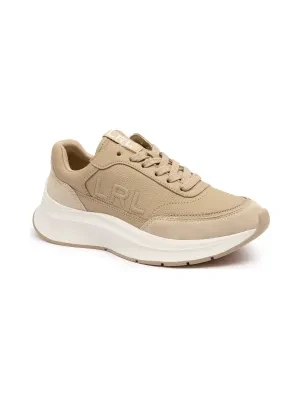 LAUREN RALPH LAUREN Skórzane sneakersy FRANKY
