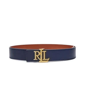 LAUREN RALPH LAUREN Skórzany dwustronny pasek