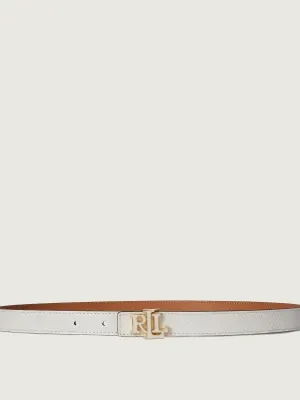LAUREN RALPH LAUREN Skórzany dwustronny pasek