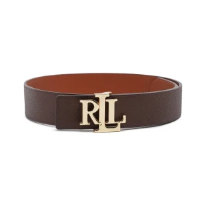 LAUREN RALPH LAUREN Skórzany dwustronny Pasek