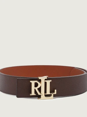 LAUREN RALPH LAUREN Skórzany dwustronny Pasek