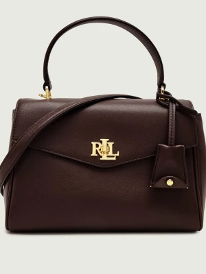 LAUREN RALPH LAUREN Skórzany kuferek Farrah brązowy