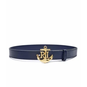 LAUREN RALPH LAUREN Skórzany pasek ANCHOR
