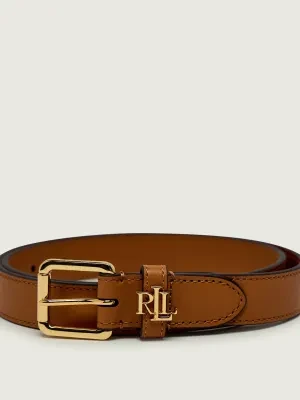 LAUREN RALPH LAUREN Skórzany pasek RESORT