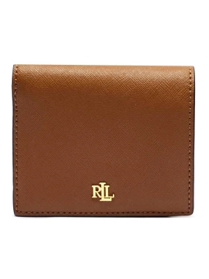LAUREN RALPH LAUREN Skórzany portfel brązowy