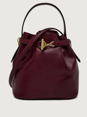 LAUREN RALPH LAUREN Skórzany worek