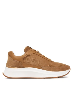 LAUREN RALPH LAUREN Sneakersy 802P18468001 Brązowy